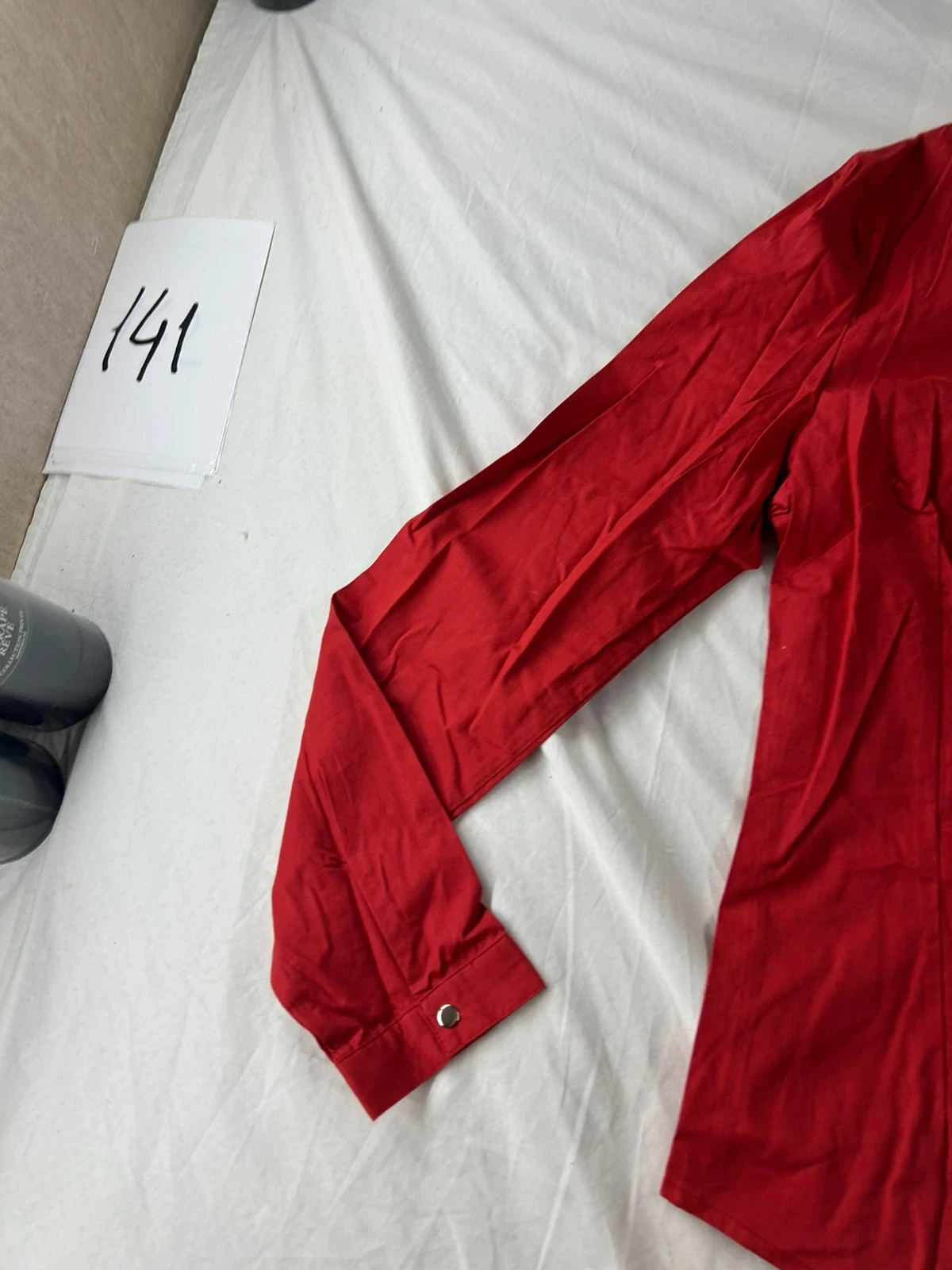Chemise rouge vintage rh rene hazan – photo 6